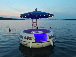 Boat Grill - grill na jeziorze Sławskim