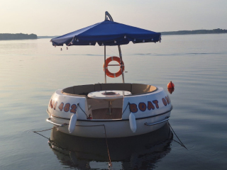Boat Grill - grill na jeziorze Sławskim