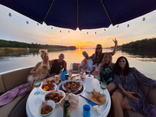 Boat Grill - grill na jeziorze Sławskim